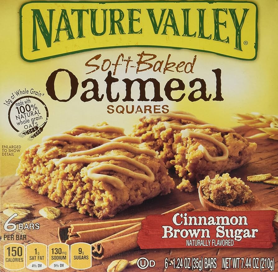 Nature Valley soft baked oatmeal squares